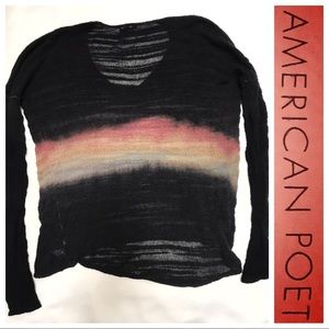 HELMET LANG ✨reNEW’d🎨 Rainbow🌈Thin SWEATER